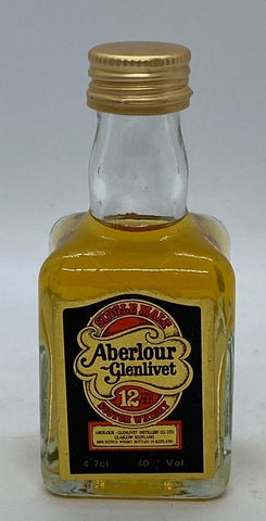 Aberlour Glenlivet 12 Year Old Whisky Miniature