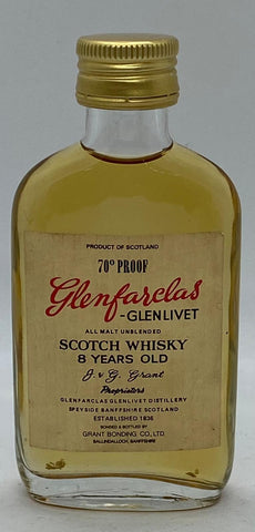 Glenfarclas 8 Year Old Whisky Miniature