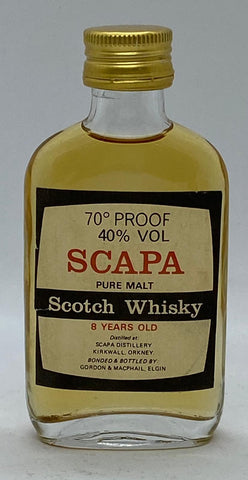 Scapa 8 Year Old Whisky Miniature