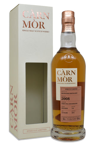 Benrinnes 2008 First-Fill Hogshead 12 Years Old Carn Mor Strictly Limited