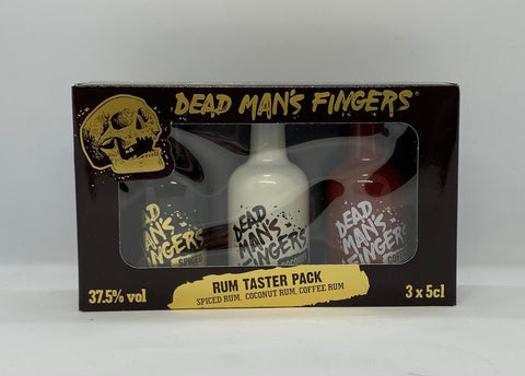 Dead Man's Fingers Rum Taster Pack - x3 5cl