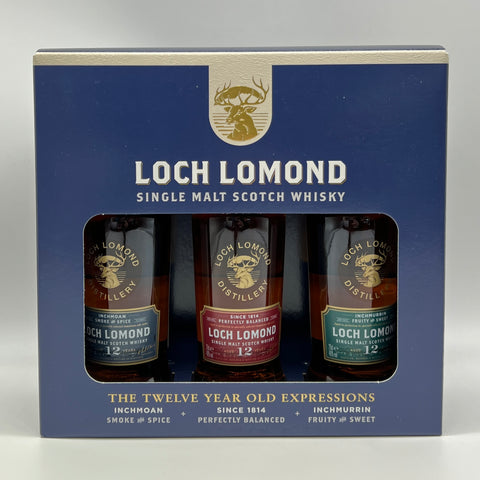Loch Lomond - The Twelve Year Old Expressions (x3 20cl)