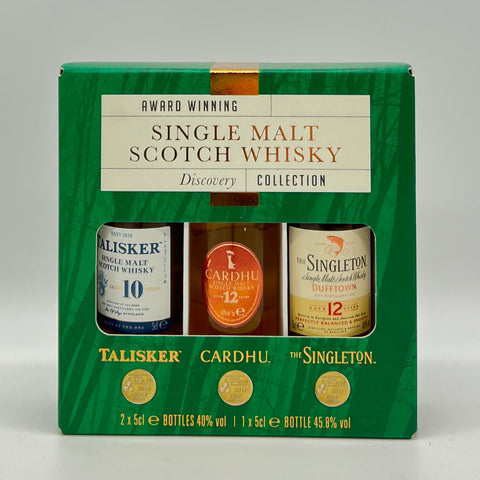 Diageo - Single Malt Scotch Whisky Discovery Collection Gift Set