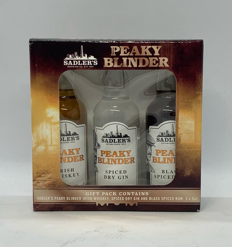 Peaky Blinders Gift Pack - x3 5cl Miniatures
