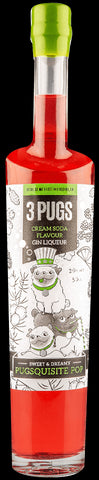 3 Pugs Cream Soda Liqueur
