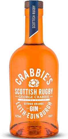 Crabbie's Scottish Rugby Citrus Orange Gin