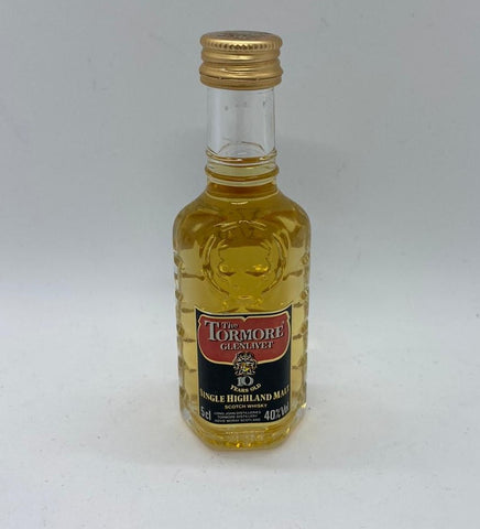The Tormore 10 Year Old Single Malt Scotch Whisky Miniature
