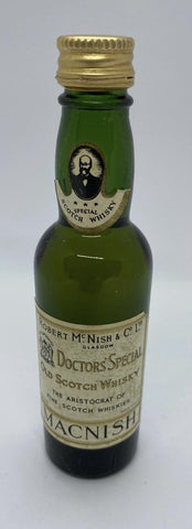 Robert McNish's Doctor's Special Whisky Miniature