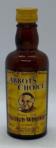 Abbot's Choice 70 Proof Whisky Miniature