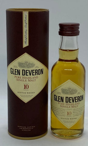 Glen Deveron 10 Year Old Whisky Miniature