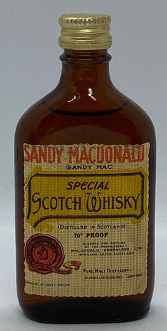 Sandy MacDonald Special Malt Whisky Miniature