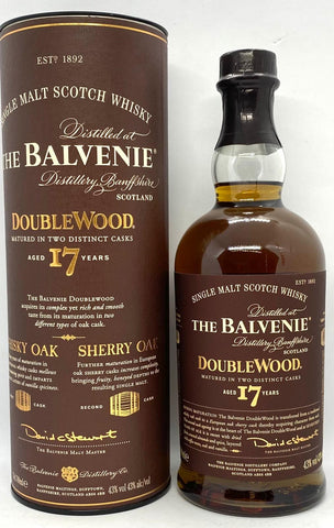 The Balvenie Doublewood 17 Year Old Single Malt Scotch Whisky
