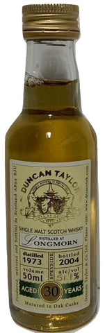 Longmorn 30 Year Old Duncan Taylor Single Malt Scotch Whisky Miniature