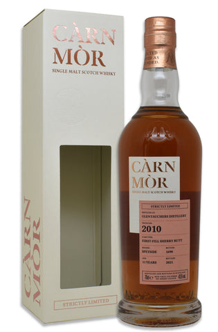 Glentauchers 2010 First-Fill Sherry Butt 11 Year Old Carn Mor Strictly Limited