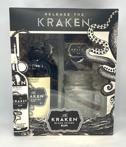 Release the Kraken - Black Spice Rum Gift Set
