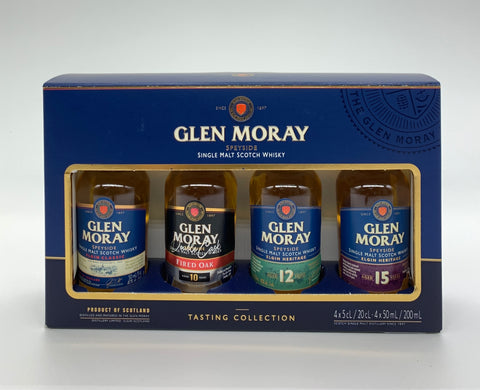 Glen Moray Heritage Gift Pack x4 5cl