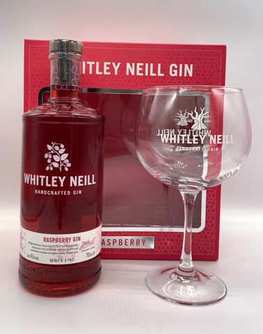 Whitley Neill Raspberry Gin + Glass Pack
