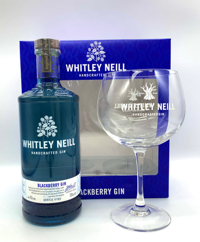 Whitley Neill Blackberry Gin + Glass Pack
