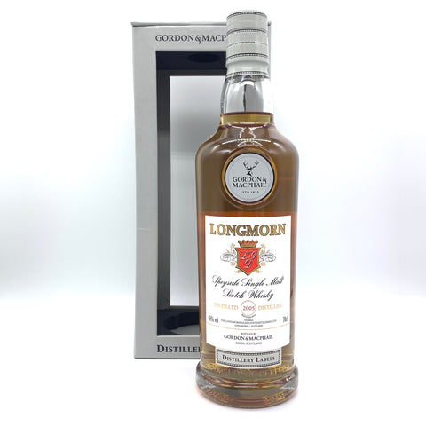 Longmorn 2005 - Distillery Labels - Gordon & MacPhail