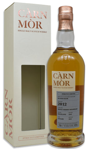 Ruadh Maor 2012 Refill Sherry Hogshead 8 Years Old Carn Mor Strictly Limited