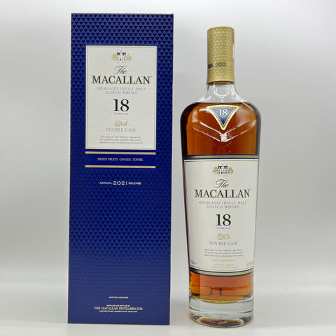 The Macallan 18 Year Old Double Cask 2021 Release
