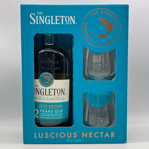 Singleton of Dufftown 12 Year Old Glass Gift Pack 