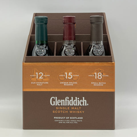 Glenfiddich Collection - x3 20cl