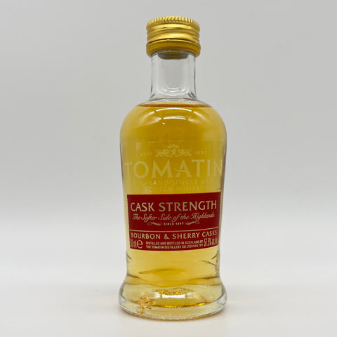 Tomatin Cask Strength Miniature Whisky
