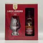 Loch Lomond 12 Year Old (20cl) + Glass Set