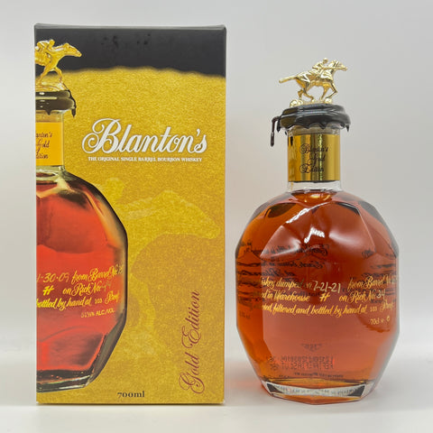 Blanton's Gold Edition Single Barrel Bourbon (2021)