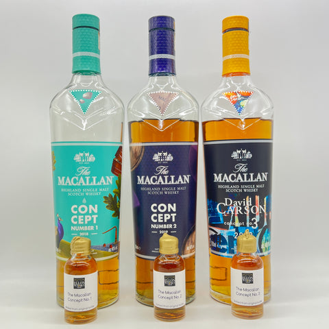 The Macallan Concept Tasting Pack (1,2&3)