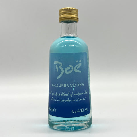 Boe Azzurra Vodka Miniature
