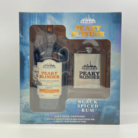 Peaky Blinders Black Spiced Rum Gift Pack