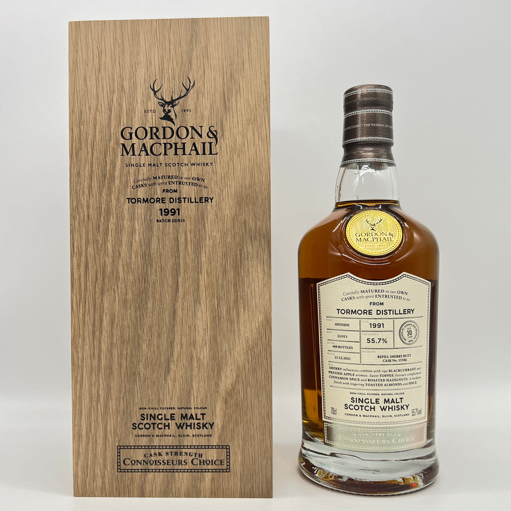 Gordon And Macphail Connoisseurs Choice Tormore 1991 30 Year Old